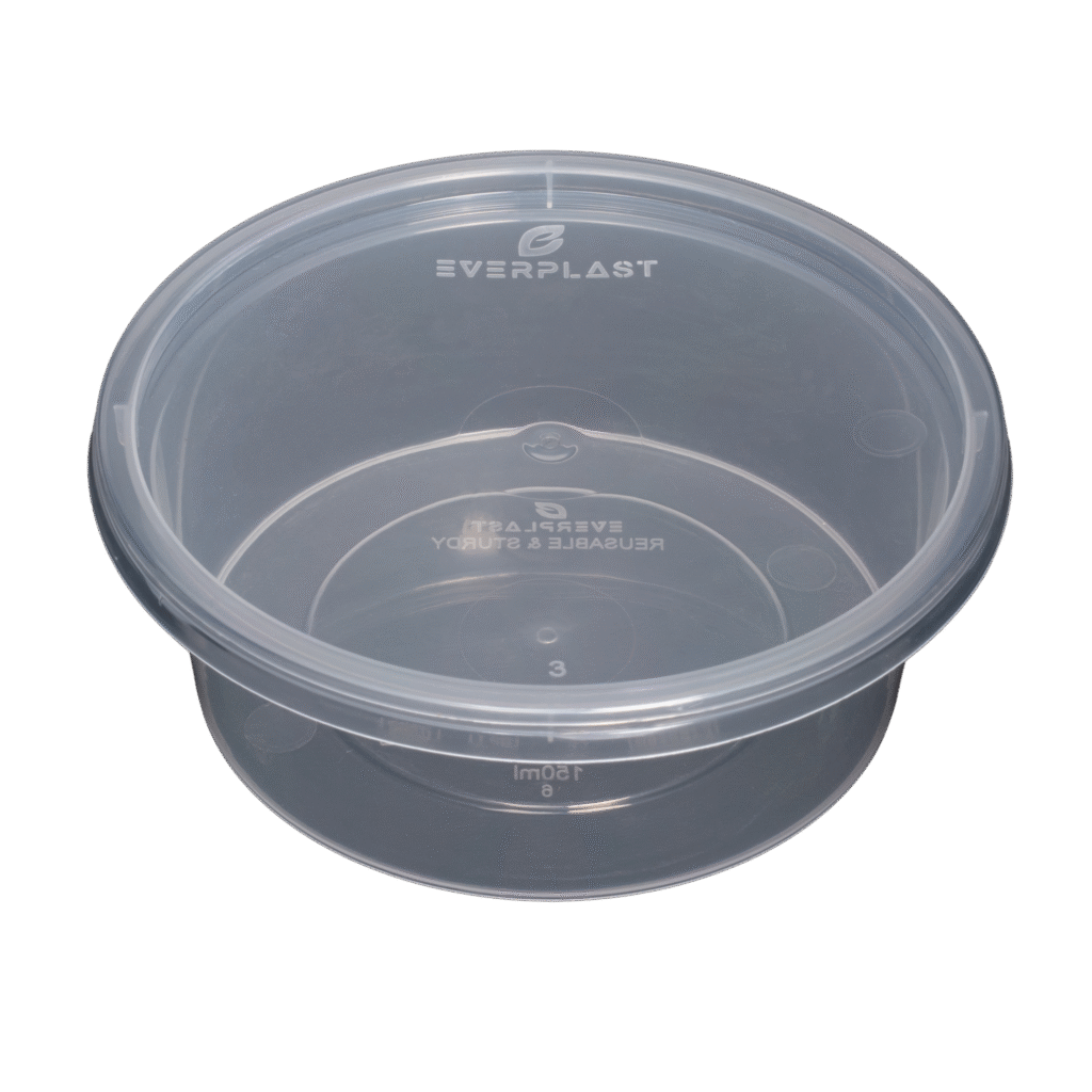 150ml Round Container - Flat